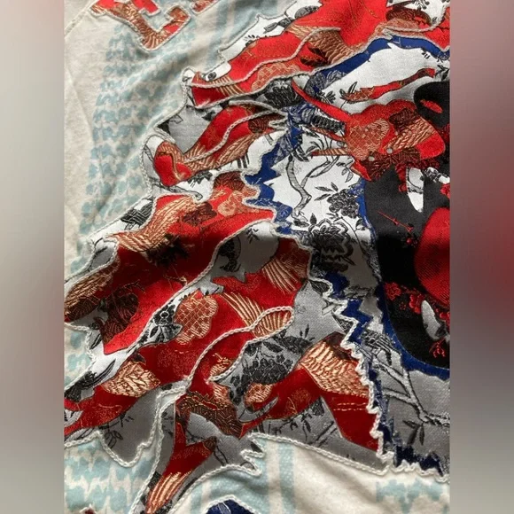 Vintage Elvis Jesus Country 04 Rare Iron Lion Zion Mens Medium Ivory Tshirt - Picture 3 of 14